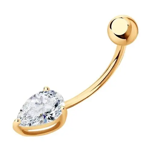 Пирсинг из позолоты вид 1