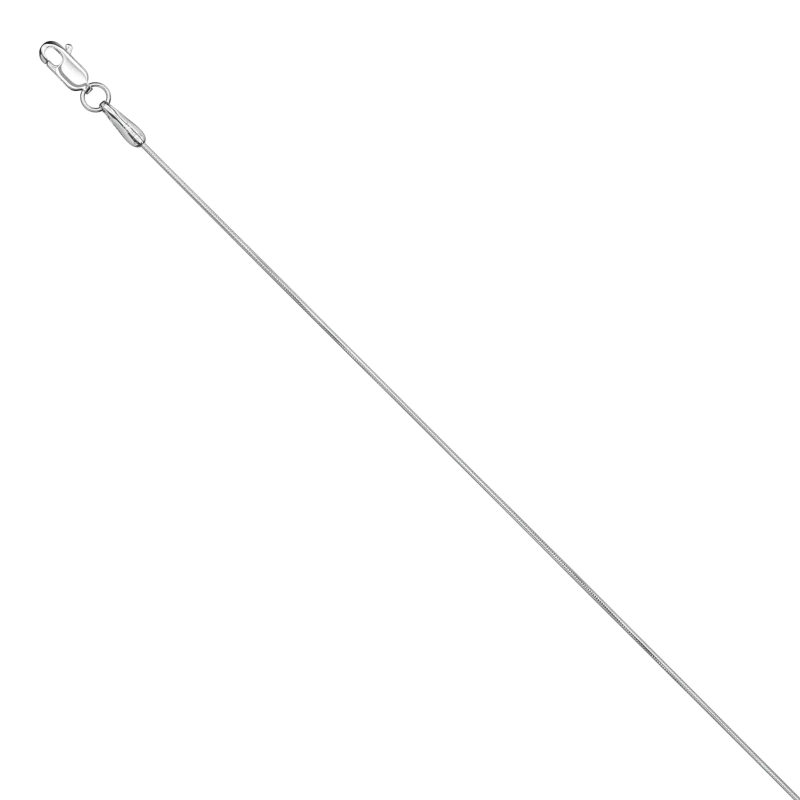 Цепь из белого золота