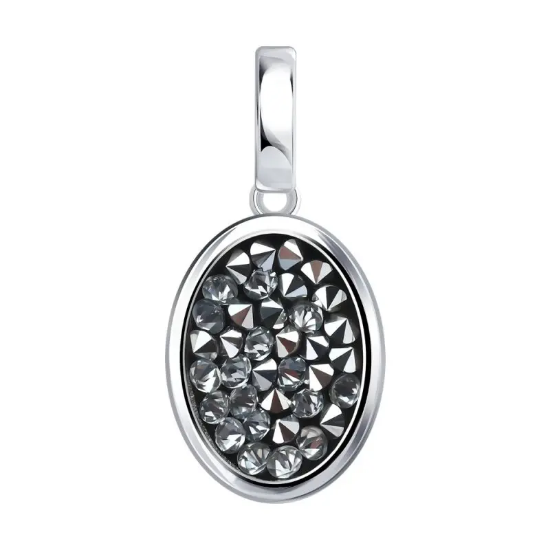 Подвеска декоративная из серебра