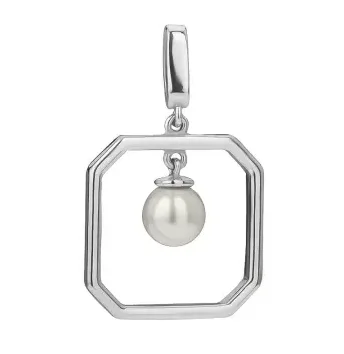 Подвеска декоративная из серебра