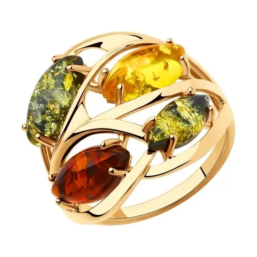 Кольцо декоративное из позолоты