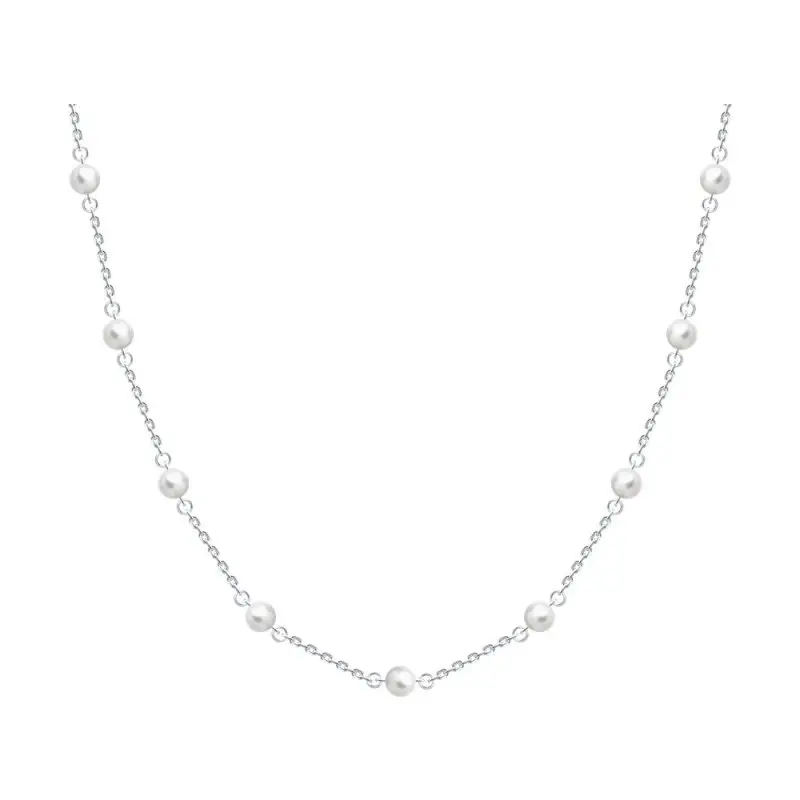 Цепь колье из серебра