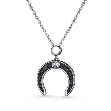 Цепь колье из серебра