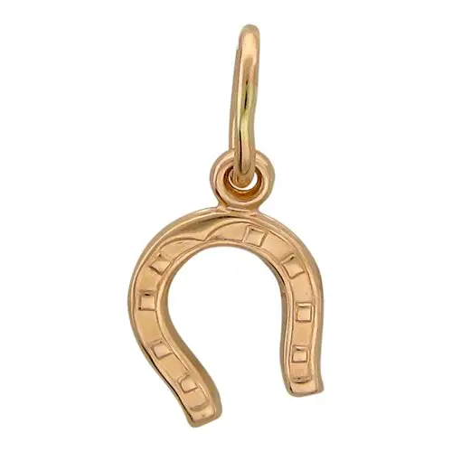 Подвеска декоративная из красного золота