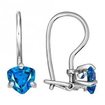 Серьги детские из серебра