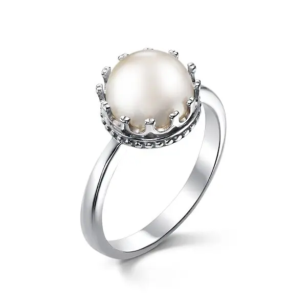 Кольцо декоративное из серебра