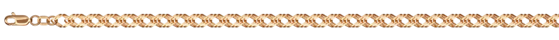 Цепь из красного золота