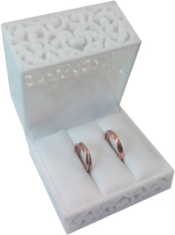 Футляр 129002 "Кружева"бел 2 валика