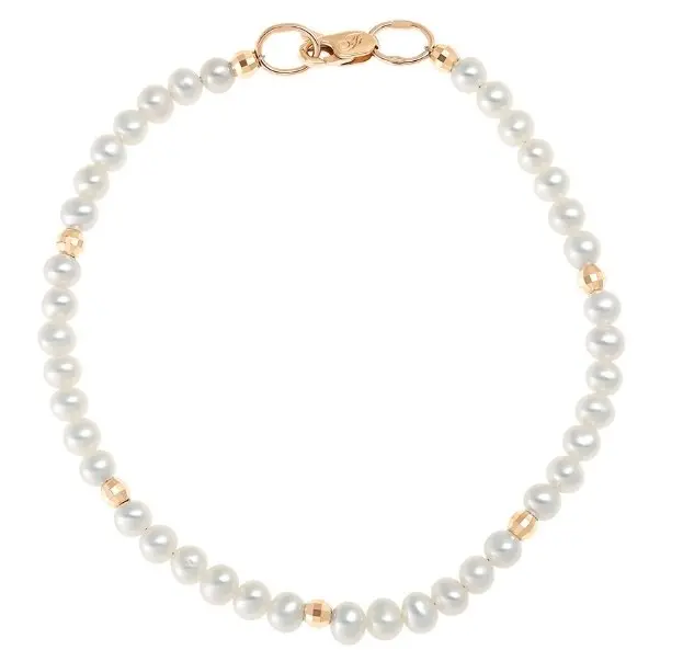 Браслет декоративный из красного золота