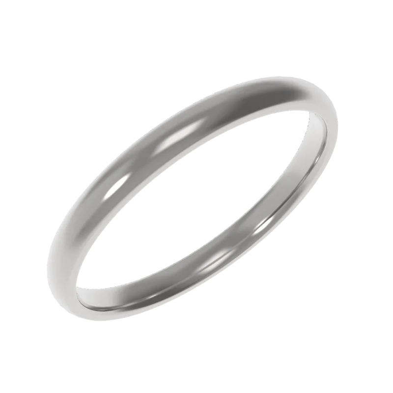 Кольцо декоративное из серебра