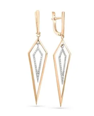 серьги 2-107-310 вид 2