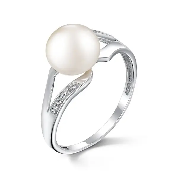 Кольцо декоративное из серебра