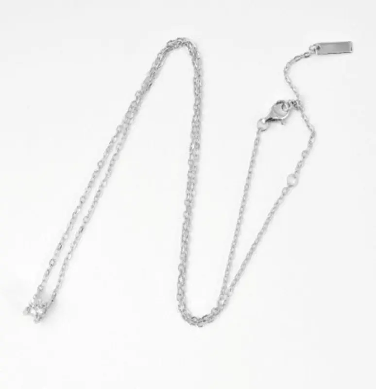 Цепь колье из серебра
