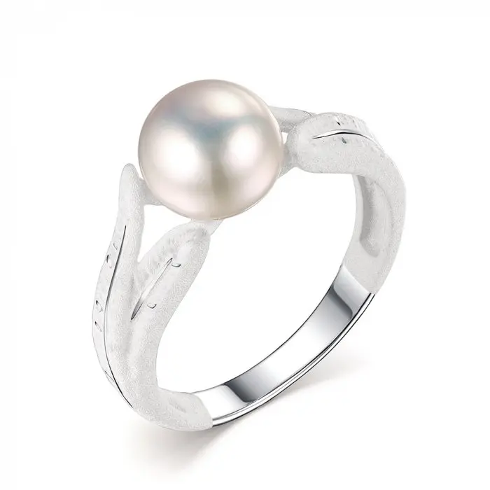 Кольцо декоративное из серебра