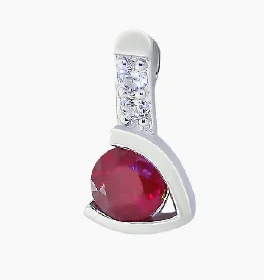 Подвеска декоративная из серебра