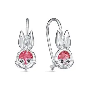 Серьги детские из серебра