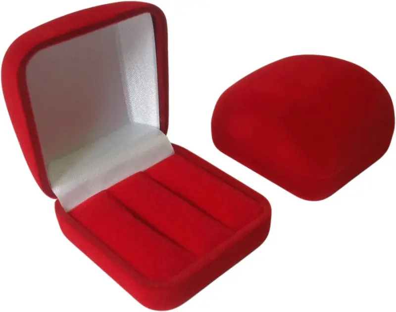 Футляр 120302 красн.серьги