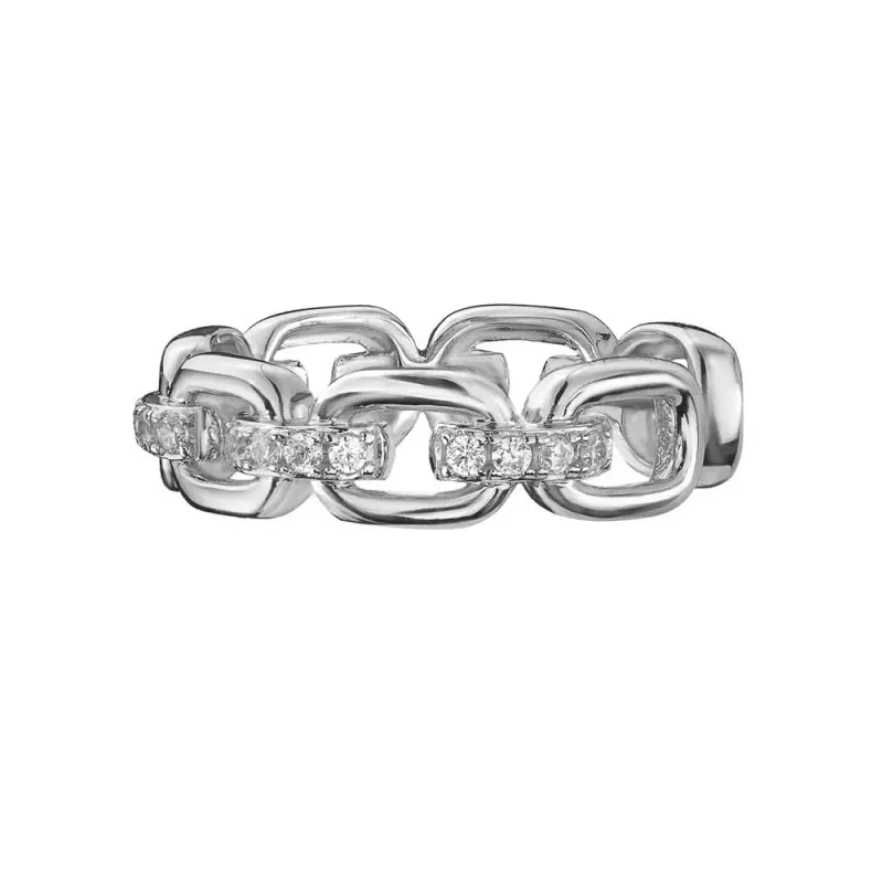 Серьги каффы из серебра