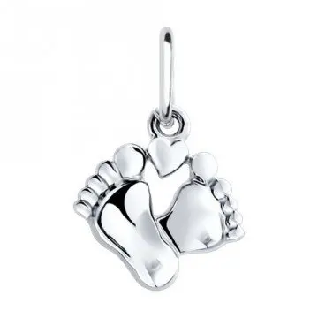 Подвеска декоративная из серебра