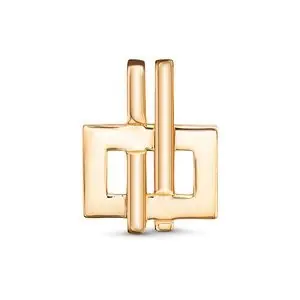 Подвеска бегунок из красного золота