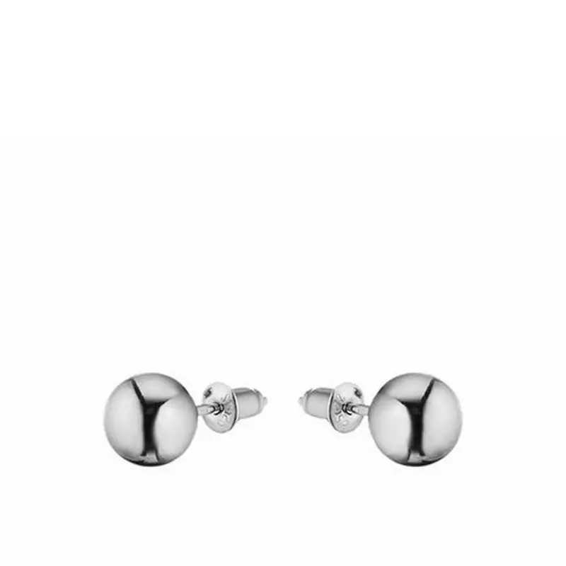 Серьги пуссеты из серебра