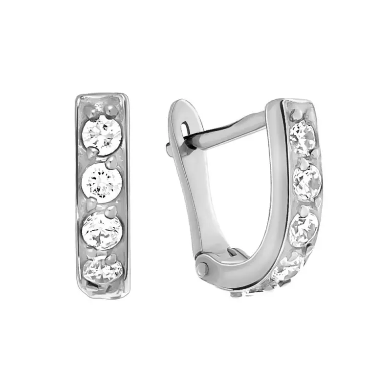 Серьги детские из серебра