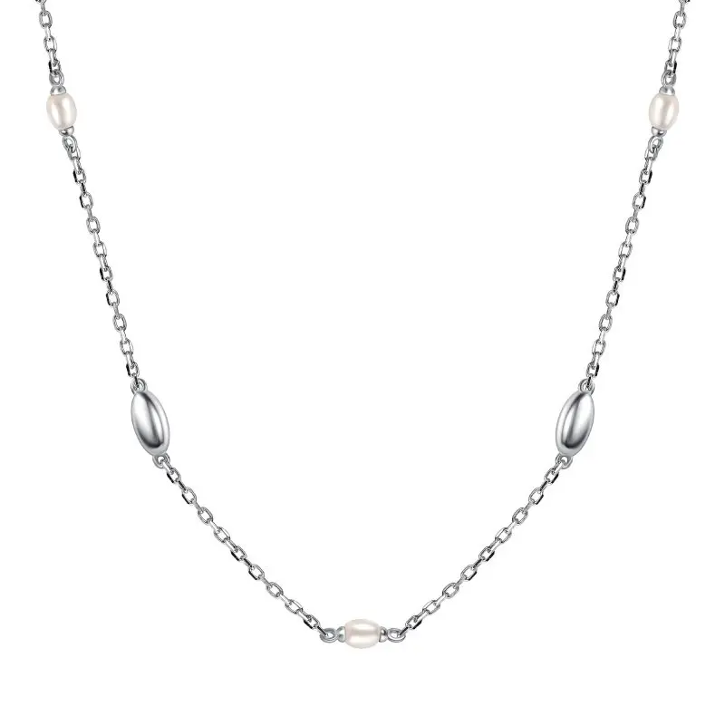 Цепь колье из серебра