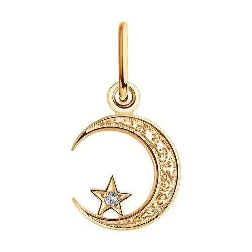Подвеска мусульманская из красного золота