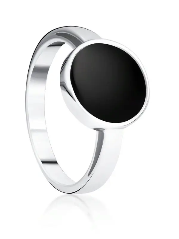 Кольцо декоративное из серебра