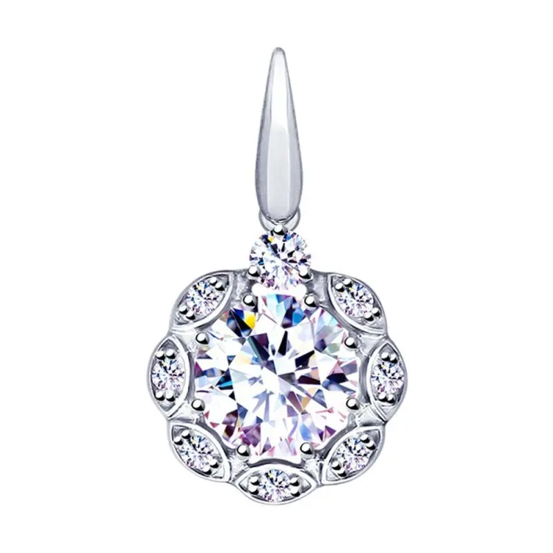 Подвеска декоративная из серебра