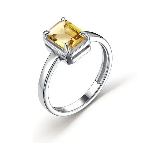 Кольцо декоративное из серебра