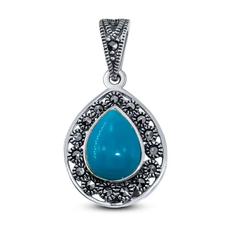 Подвеска декоративная из серебра