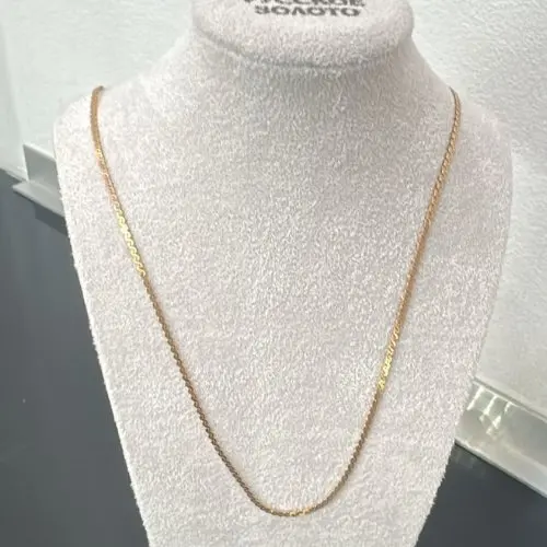 Цепь из красного золота