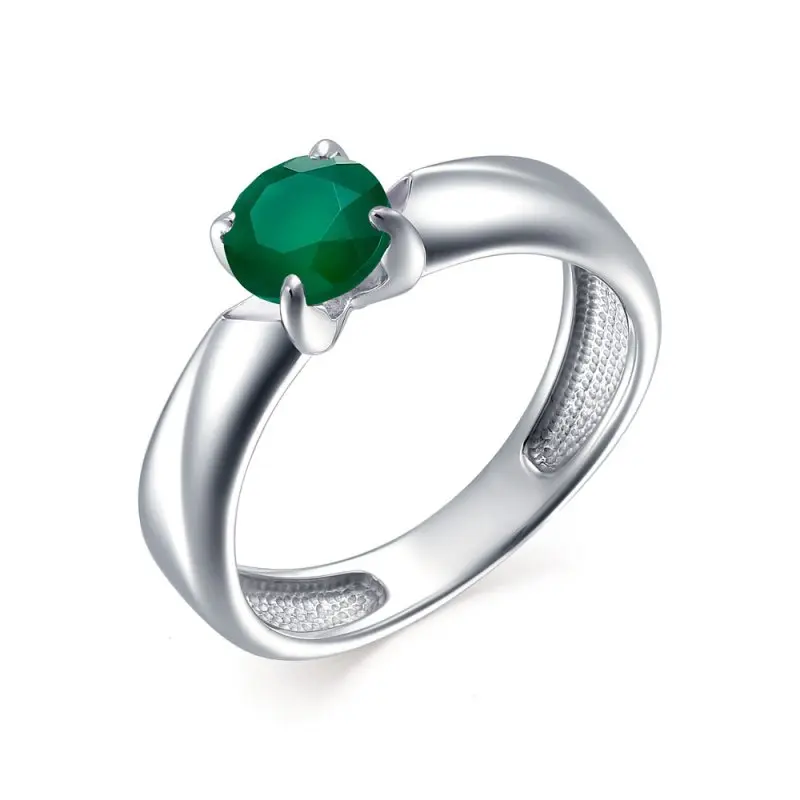 Кольцо декоративное из серебра