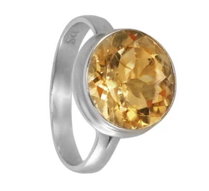 Кольцо декоративное из серебра