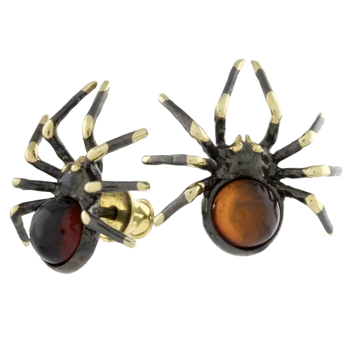 Серьги пуссеты из серебра