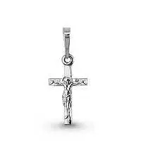 Подвеска крест из красного золота