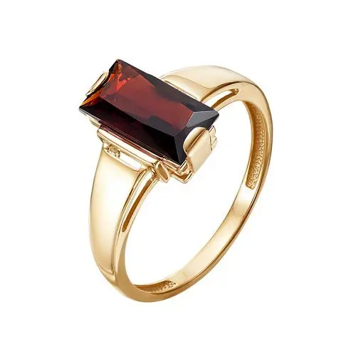 Кольцо декоративное из красного золота