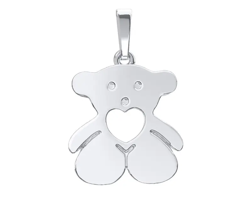 Подвеска декоративная из серебра