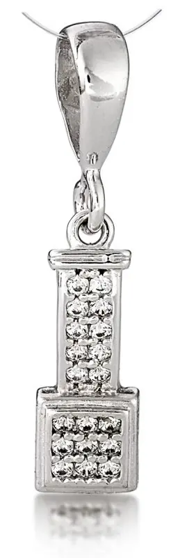 Подвеска декоративная из серебра