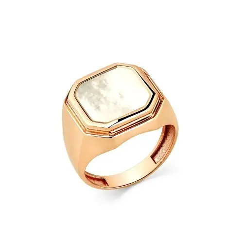 Кольцо декоративное из красного золота