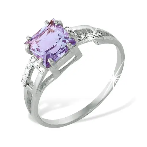 Кольцо декоративное из серебра