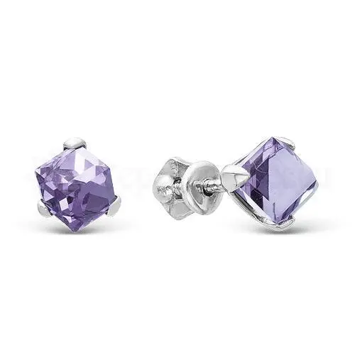 Серьги пуссеты из серебра