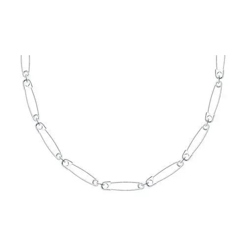 Цепь колье из серебра