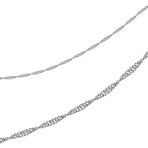 Цепь из белого золота