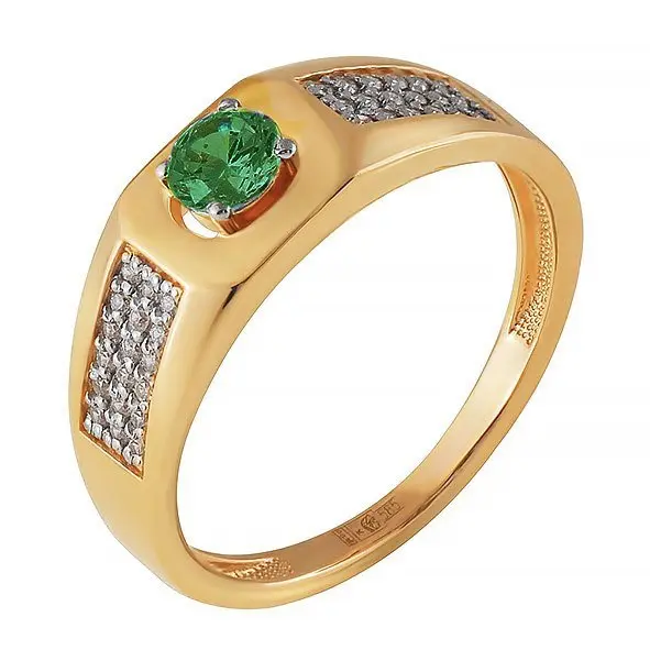 Печатка из комбинированного золота