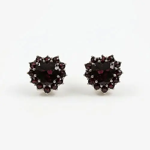 Серьги с английским замком из серебра