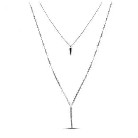 Цепь колье из серебра