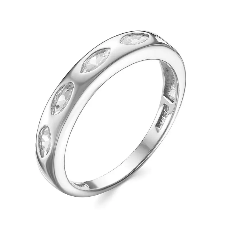 Кольцо декоративное из серебра