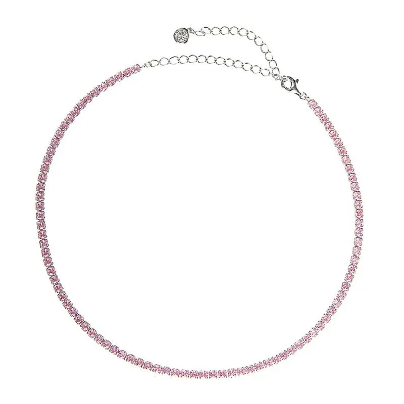 Цепь колье из серебра